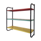 Tricolour wall shelf