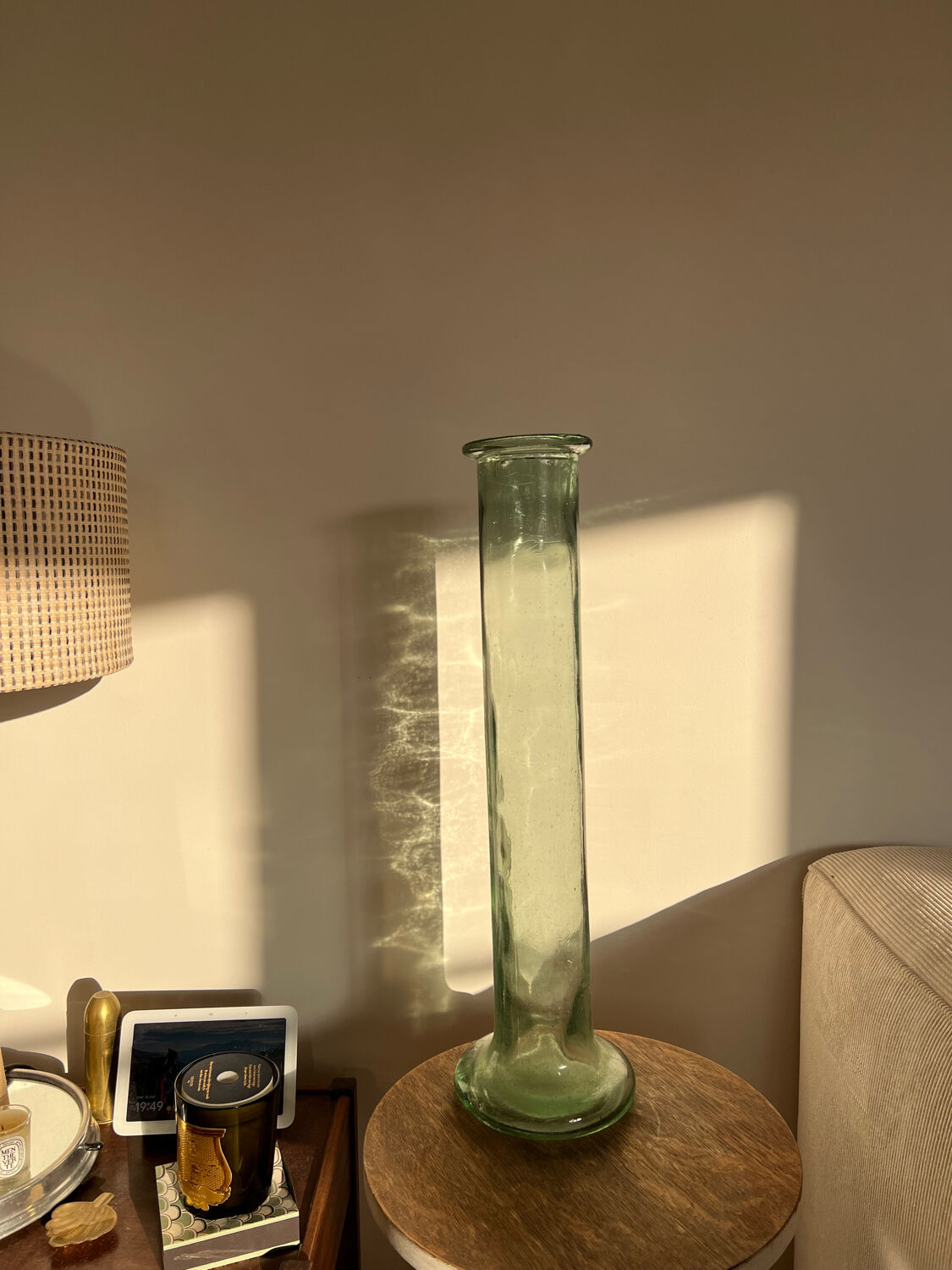 Grupexma Spanish coarse glass vase