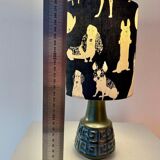 Small cordless table lamp – West German Pottery, 1950s