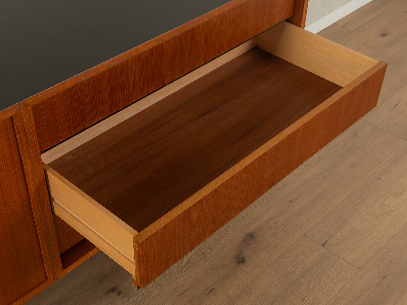 60s Sideboard with Drawers, Bauhaus Style