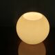 Lampe en opaline blanche 1980
