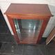 Mahogany display cabinet 20th century