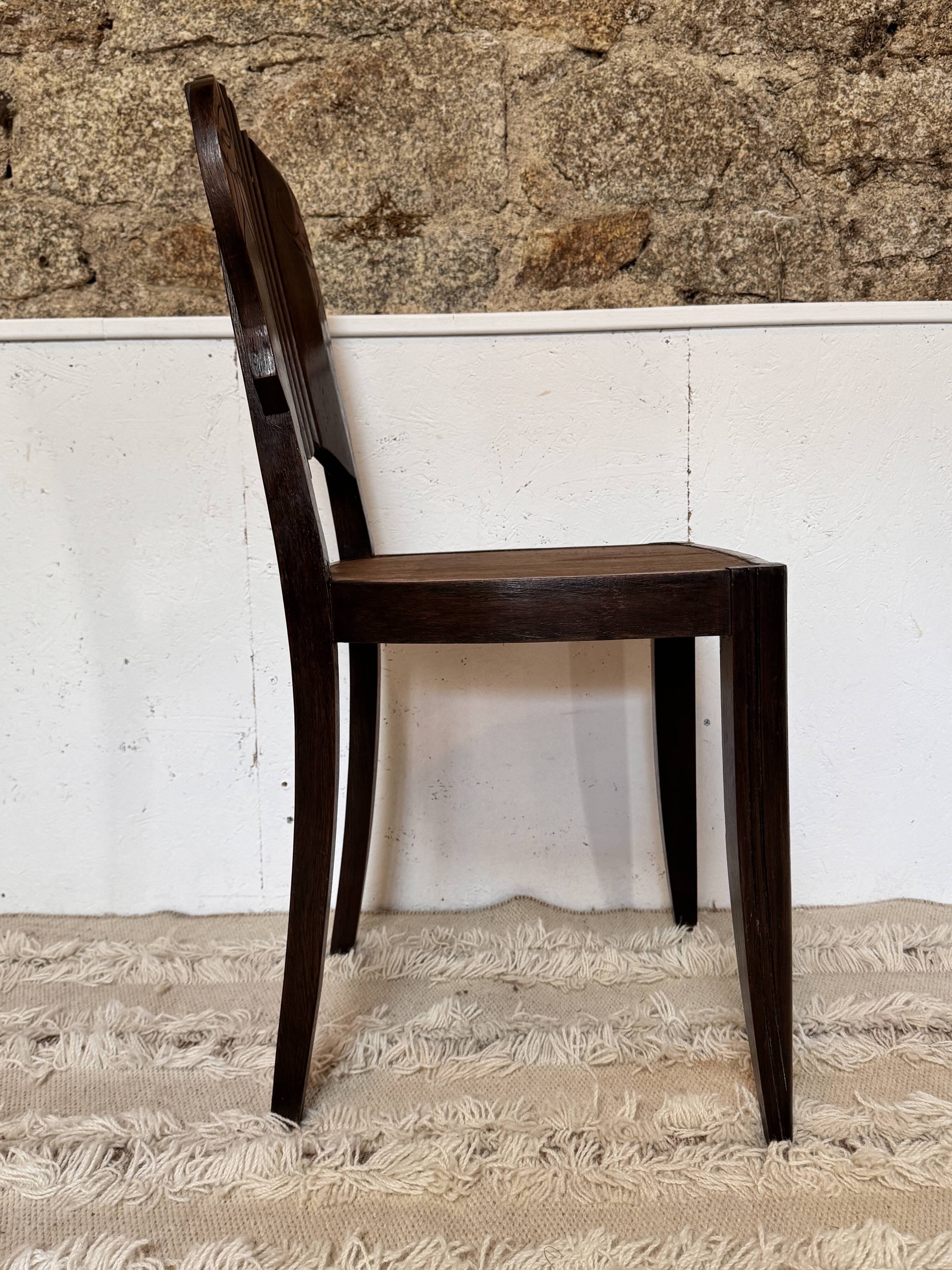 Chaise art deco