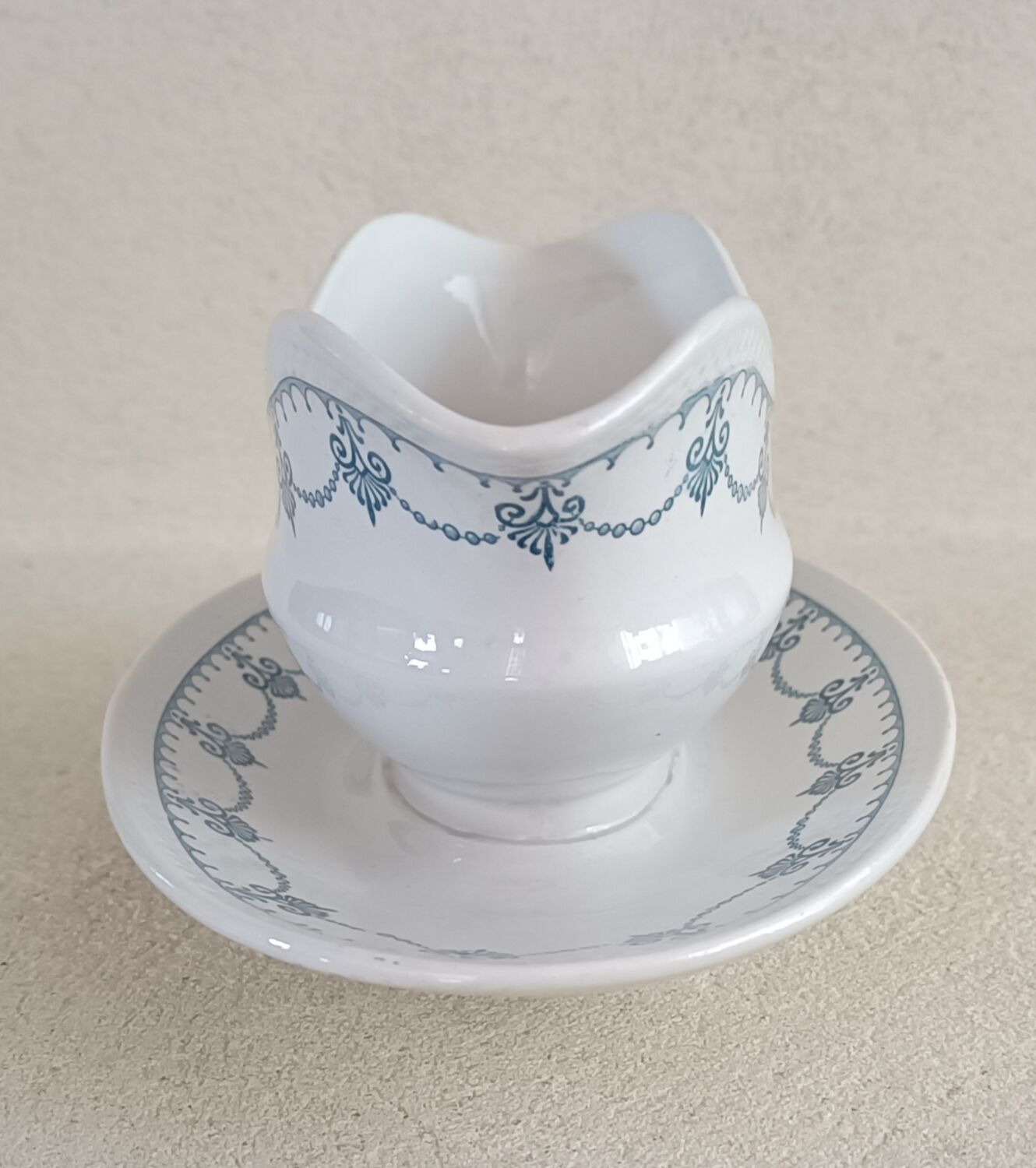 Sauce boat terre de fer Sarreguemines