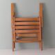 Vintage wooden folding garden set