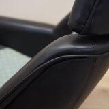 Fauteuil pivotant, design danois, années 1970, designer : Werner Langenfeld, fabrication : Esa