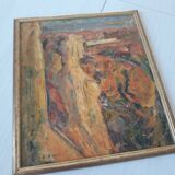 oil on canvas by ellio boggio