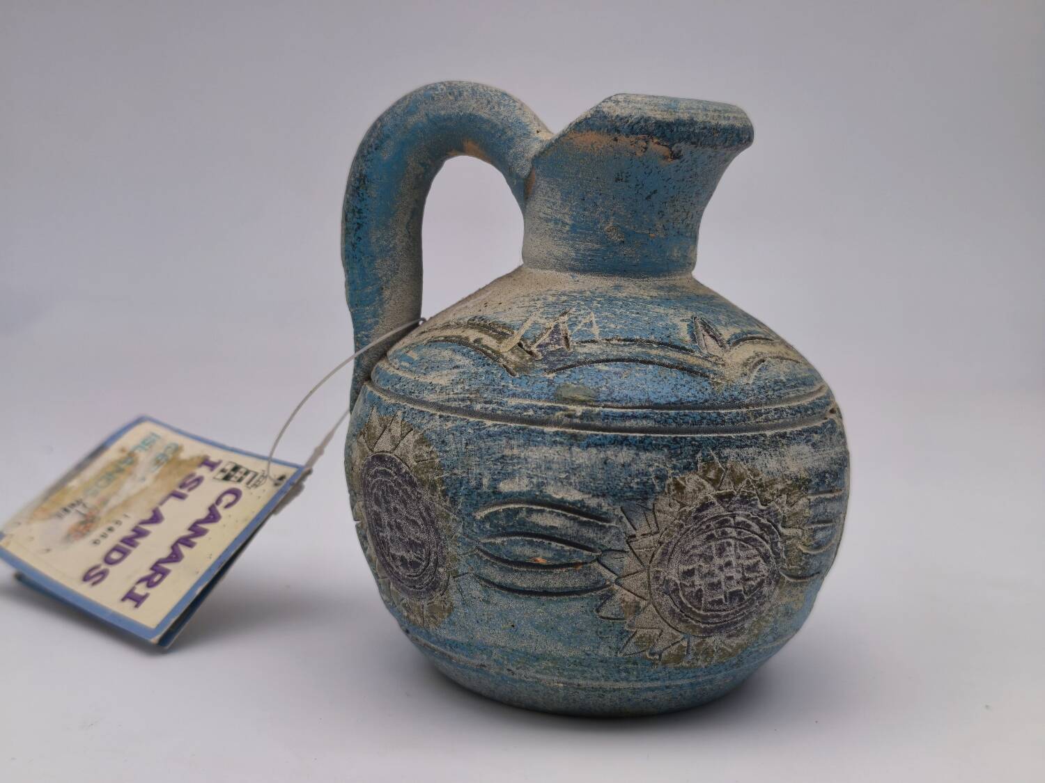 Decorative ceramic pitcher – Canary Islands