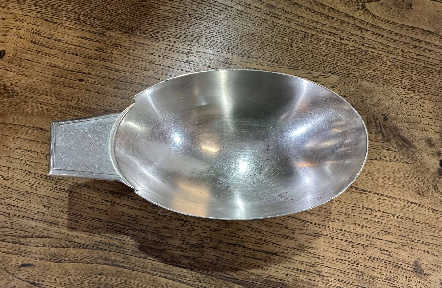 Swan model sauce boat Christofle