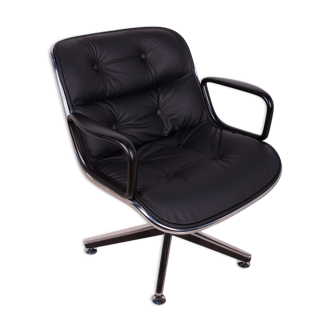 Fauteuil par Charles Pollock pour Knoll Inc. Knoll International années 1970