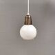 Small pendant lamp from the 1930s, manufactured by Nordisk Solar Denmark.
