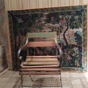 Garden armchair of the 19th century