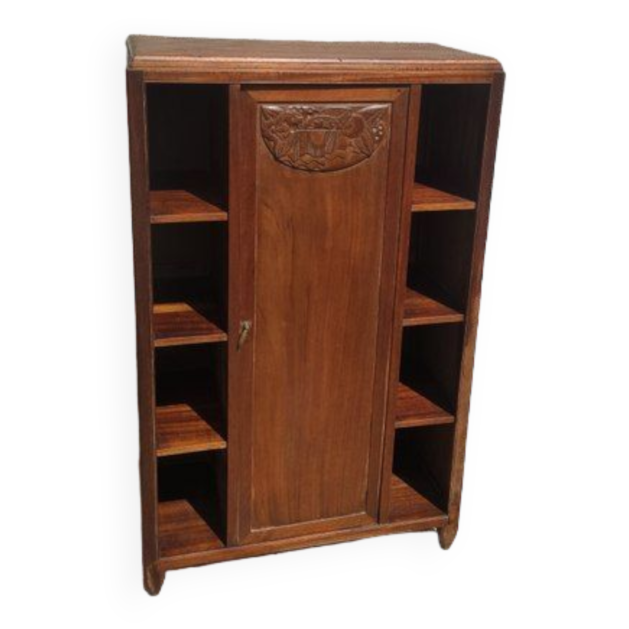 Art deco storage unit