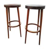 Pair of bar stools "Baumann"