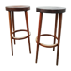 Paire de tabourets de bar "Baumann"