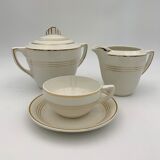 Vintage coffee service, Ceranord, St Amand, France - 1950s