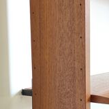 Mid-century vintage library wall shelf