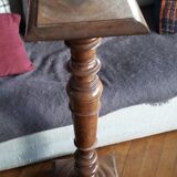 Old wooden column