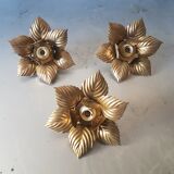 Vintage flower sconce