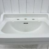 White ceramic washbasin, 1950