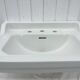 Lavabo en céramique blanche, 1950
