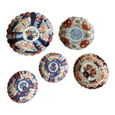 Ensemble de plats et assiettes Imari Japon XIXe