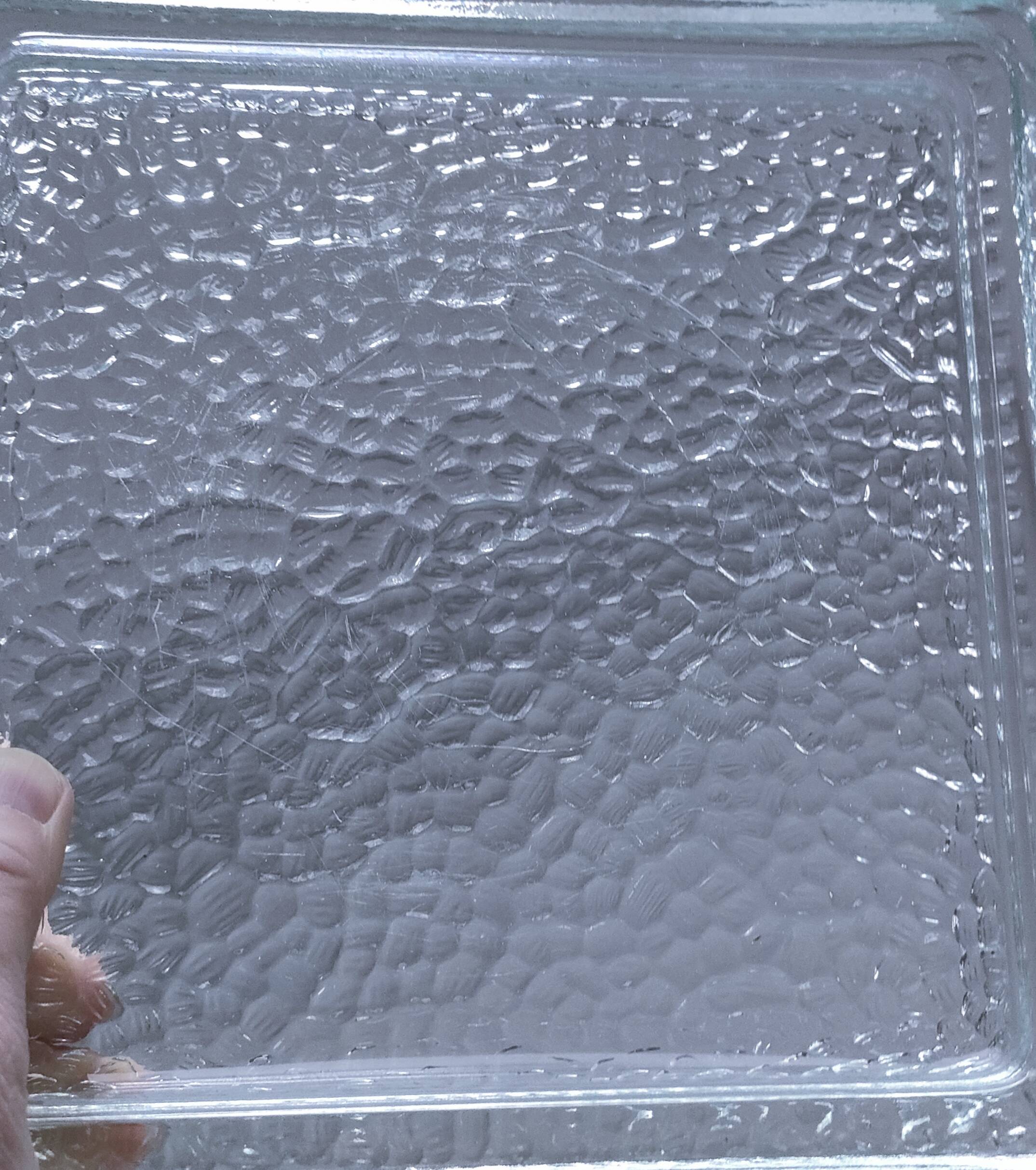 glass design pocket tray 1970s