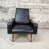 Vintage skai armchair