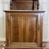Buffet / Vitrine en noyer Napoléon III
