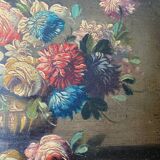 HSP table "Bouquet of flowers" in the taste of the XVIII ° + frame