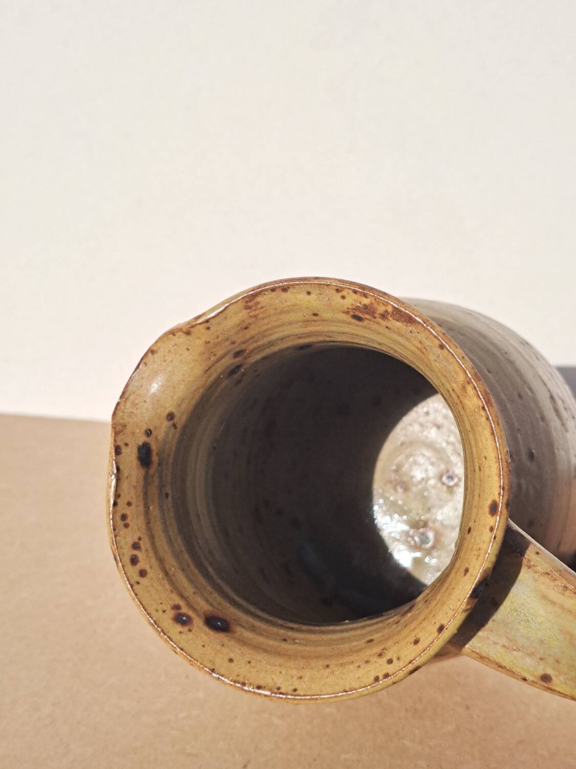 Puisaye sandstone pitcher by Guy Roland Marcy 1960