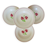 4 deep plates K&G Luneville model Rose-Mai 2106209