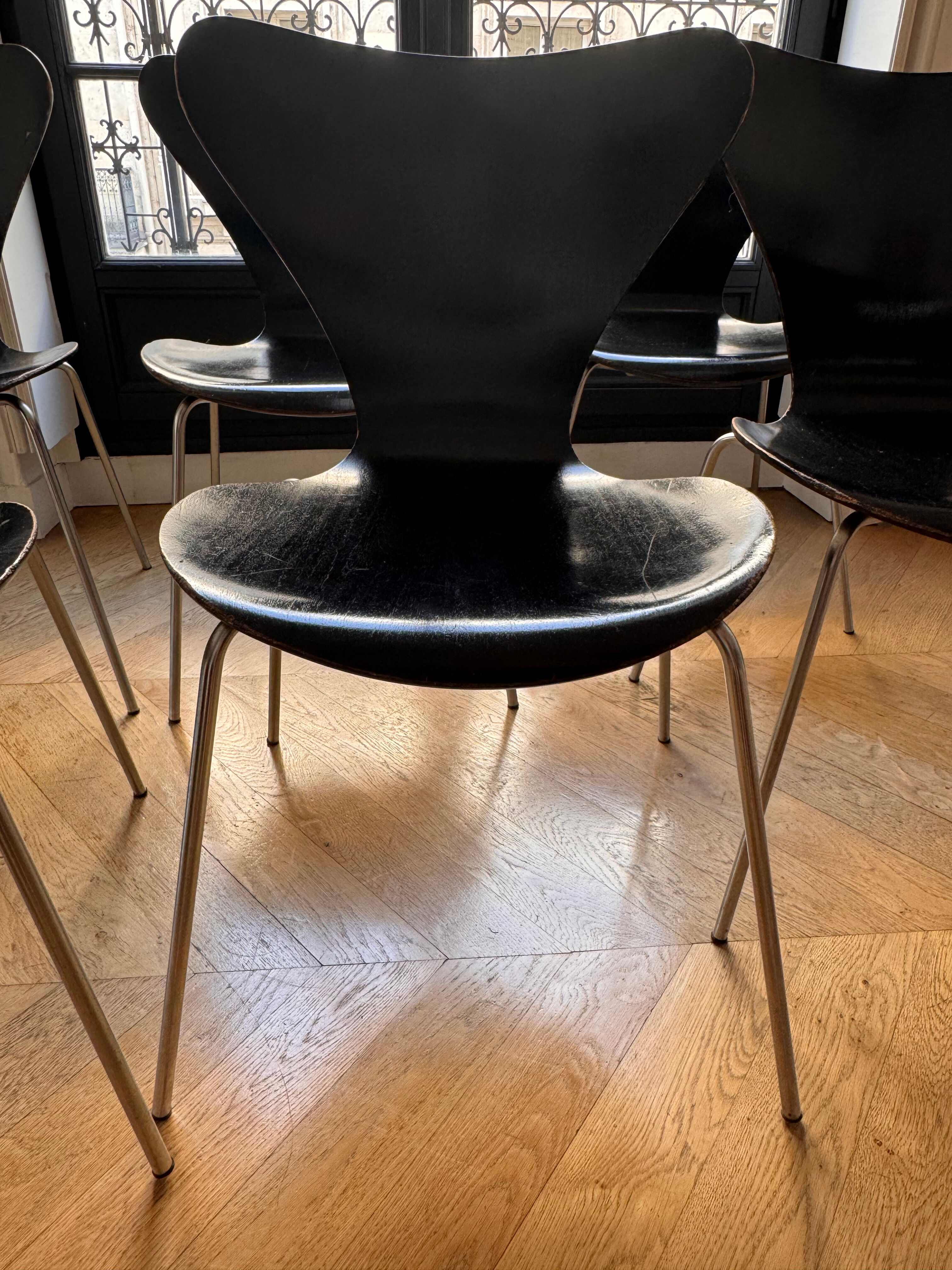 6 Ant Chair, Danish designer Fritz Hansen, 1968