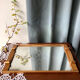 Metal, wood and mirror top
