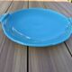 Large Dish at Turquoise Handles – Céramony Vallauris vintage 1960s (35)