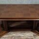 Large extendable dining table from the Art Deco period – checkerboard top –