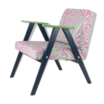 Mid Century Modern Chair, Lounge Chair, 70s vintage, Memphis Style, Modern Vintage