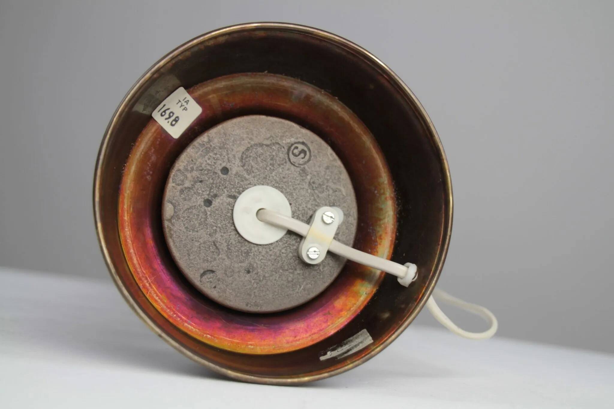 Lampe de table en laiton Modèle 169.8 par Ivars Armatur AB – Suède, années 1970