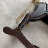 Cheval a bascule rétro bois