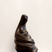 Statuette moderniste céramique
