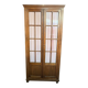Ancienne Armoire parisienne vitrée en bois