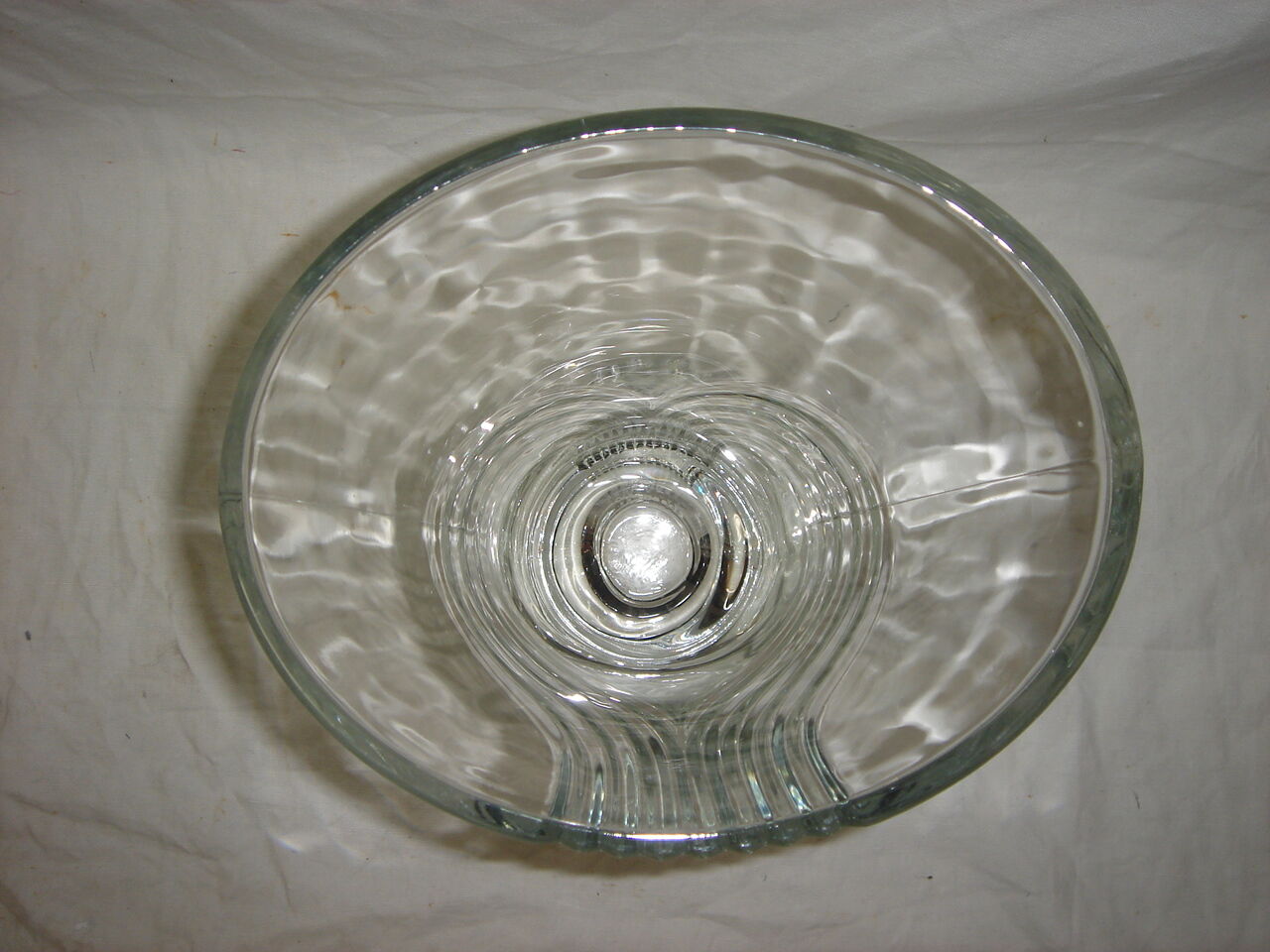 Art Deco style crystal vase circa 1940/50