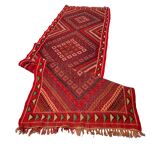 Vintage moroccan Kilim Runner , 295 x 86 cm