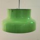 Kelly green Bumling pendant lamp by Anders Pehrson for Ateljé Lyktan, 1970s