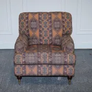 Multiyork Countryhouse Removable Fabric Armchair in the Howard Arm style