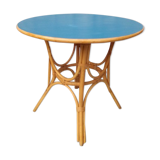 Rattan table 60s
