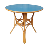 Rattan table 60s