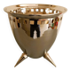 Silver metal wine cooler