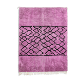 Modern Moroccan carpet pink