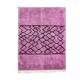 Modern Moroccan carpet pink